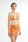 Daisy orange skirt 1